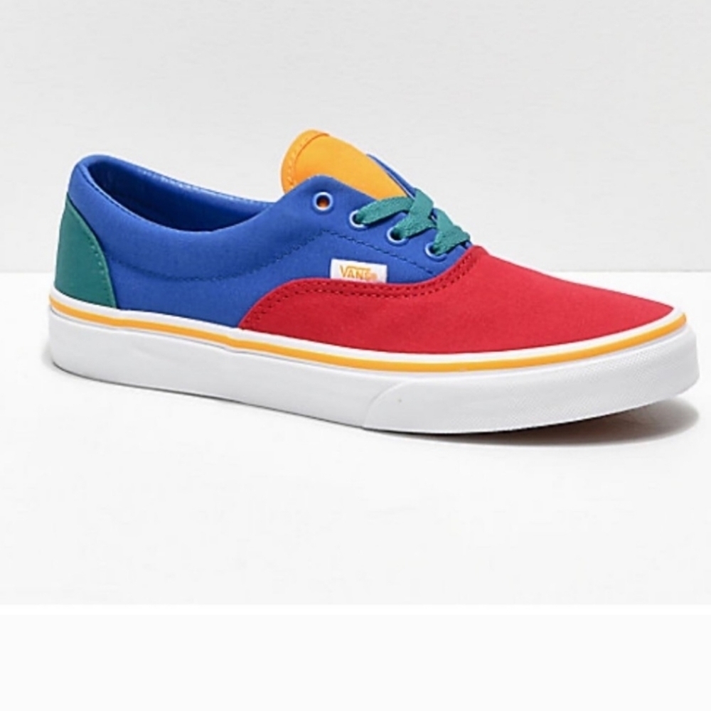 Vans Off the Wall Era Primary Color Block Sneakers Kids